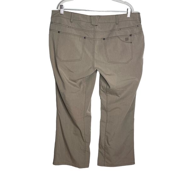 5.11 Tactical Pants Women's 18 Reg Brown Ripstop - Picture 2 of 6